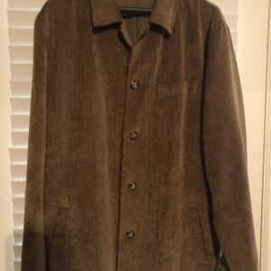 Brown courduroy jacket